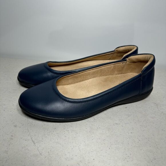 Naturalizer Women's Flexy Flat Navy 7 - Picture 4 of 8